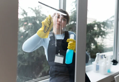 Nettoyage de vitres intérieures et extérieures à Semblançay